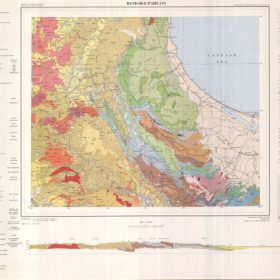 دانلود نقشه زمین شناسی منطقه بندر انزلی در استان گیلان در قالب فایل PDF