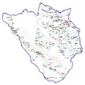 دانلود نقشه اتوکدی شهرستان دالاهو