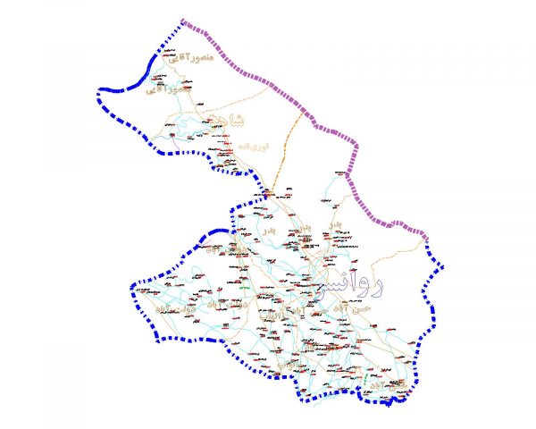 دانلود نقشه اتوکدی شهرستان روانسر