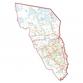 دانلود نقشه اتوکدی شهرستان هیرمند