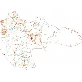دانلود نقشه اتوکدی شهرستان خاش