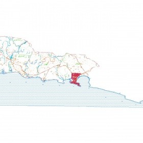 دانلود نقشه اتوکدی شهرستان کنارک