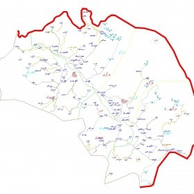 دانلود نقشه اتوکدی شهرستان طارم