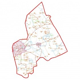 دانلود نقشه اتوکدی شهرستان زابل