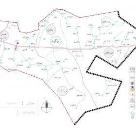 دانلود نقشه اتوکدی شهرستان فامنین - استان همدان