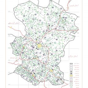 دانلود نقشه اتوکدی استان همدان - کلیه شهرستانها