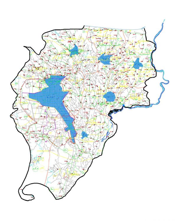 دانلود نقشه اتوکدی شهرستان رشت - استان گیلان