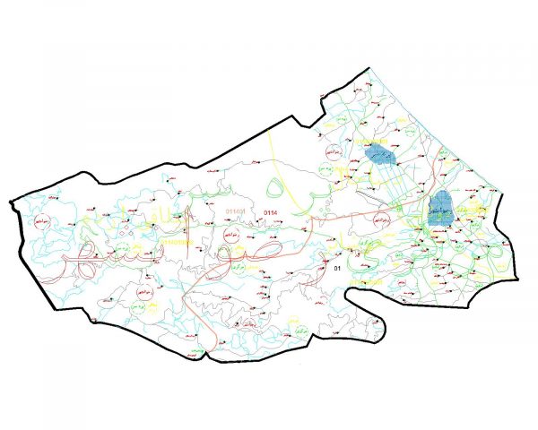 دانلود نقشه اتوکدی شهرستان رضوانشهر - استان گیلان