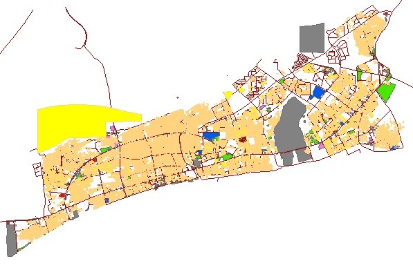 دانلود شیپ فایل GIS کاربری اراضی بندرعباس
