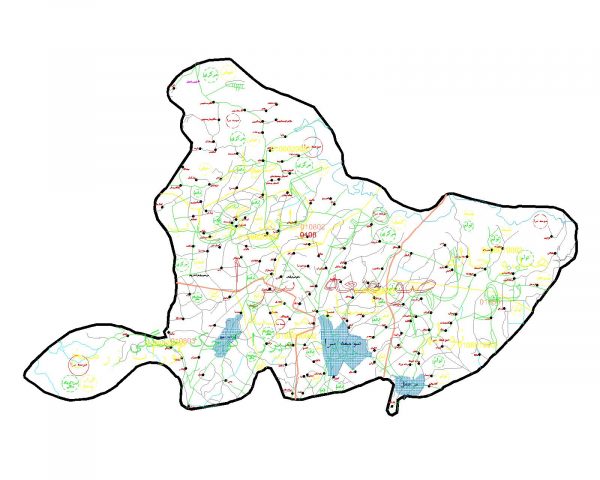 دانلود نقشه اتوکدی شهرستان صومعه سرا - استان گیلان