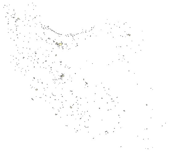 دانلود شیپ فایل GIS شهرهای کل کشور به صورت پلیگون