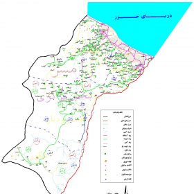 دانلود نقشه اتوکدی شهرستان رامسر - استان مازندران