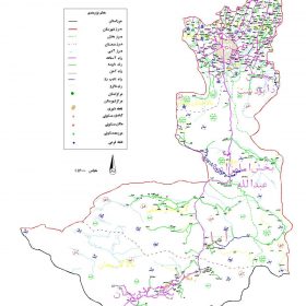 دانلود نقشه اتوکدی شهرستان آمل - استان مازندران