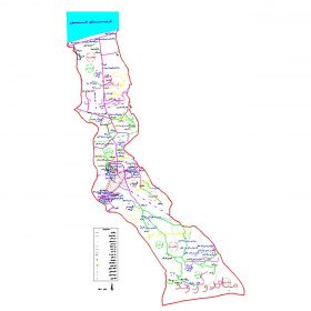 دانلود نقشه اتوکدی شهرستان میاندورود - استان مازندران