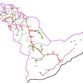 دانلود نقشه اتوکدی شهرستان آزادشهر - استان گلستان