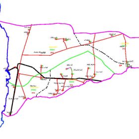 دانلود نقشه اتوکدی شهرستان بندر ترکمن - استان گلستان