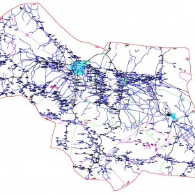 دانلود نقشه اتوکدی شهرستان بردسیر - استان کرمان
