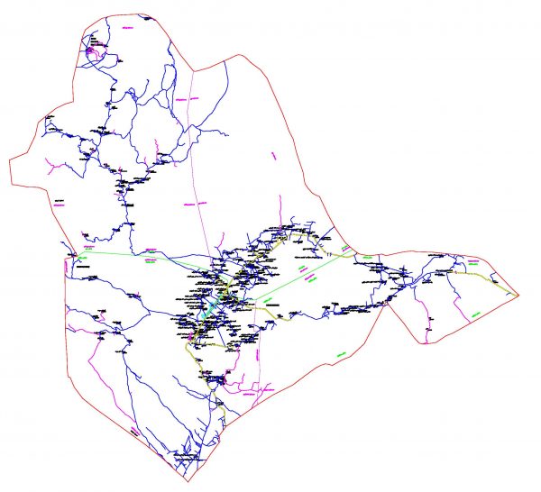 دانلود نقشه اتوکدی شهرستان فاریاب - استان کرمان