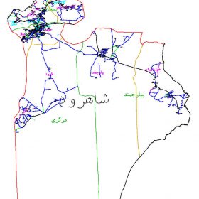 دانلود نقشه اتوکدی شهرستان شاهرود - استان سمنان
