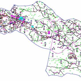 دانلود نقشه اتوکدی شهرستان داراب - استان فارس