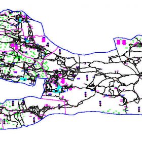 دانلود نقشه اتوکدی شهرستان لارستان - استان فارس