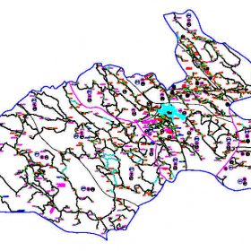 دانلود نقشه اتوکدی شهرستان ممسنی - استان فارس
