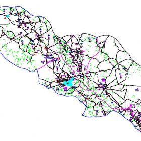 دانلود نقشه اتوکدی شهرستان نی ریز - استان فارس