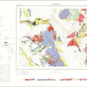 دانلود نقشه زمین شناسی منطقه اردکان - یزد