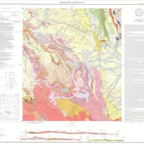 نقشه زمین شناسی خانه خاتون - کرمان - دانلود نقشه زمین شناسی