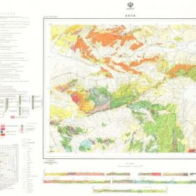 نقشه زمین شناسی خور - اصفهان - دانلود نقشه زمین شناسی