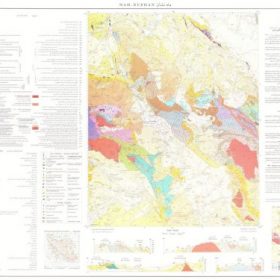 نقشه زمین شناسی ماهنشان - زنجان - دانلود نقشه زمین شناسی