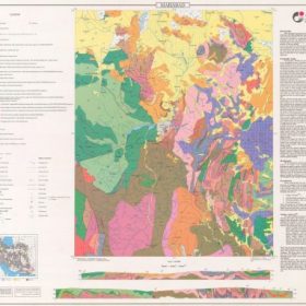 نقشه زمین شناسی مهاباد - آذربایجان غربی - دانلود نقشه زمین شناسی