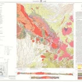 نقشه زمین شناسی نگیسان - کرمان - دانلود نقشه زمین شناسی