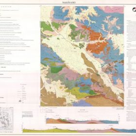 نقشه زمین شناسی نهاوند - همدان - دانلود نقشه زمین شناسی