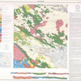 نقشه زمین شناسی نجف آباد - اصفهان - دانلود نقشه زمین شناسی