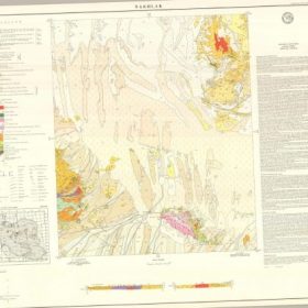 نقشه زمین شناسی نخلک - اصفهان - دانلود نقشه زمین شناسی