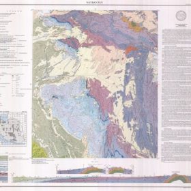 نقشه زمین شناسی نایبندان - خراسان جنوبی - نقشه زمین شناسی