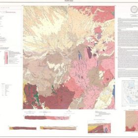 نقشه زمین شناسی نودز - هرمزگان - دانلود نقشه زمین شناسی