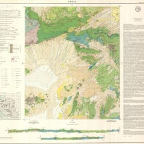 نقشه زمین شناسی اردیب - اصفهان - دانلود نقشه زمین شناسی