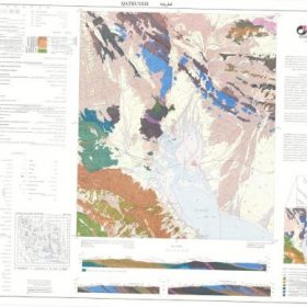 نقشه زمین شناسی قطرویه - فارس - دانلود نقشه زمین شناسی