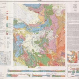 نقشه زمین شناسی قائن - خراسان جنوبی - دانلود نقشه زمین شناسی
