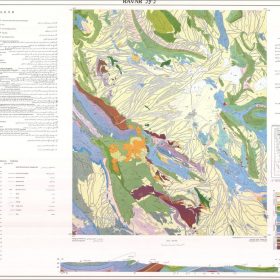 نقشه زمین شناسی راور - کرمان - دانلود نقشه زمین شناسی