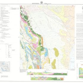 نقشه زمین شناسی سفیدابه - سیستان و بلوچستان - دانلود زمین شناسی
