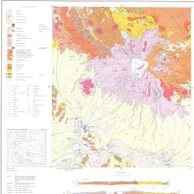 نقشه زمین شناسی شهر بابک - کرمان - دانلود نقشه زمین شناسی