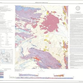 نقشه زمین شناسی شکسته آبشاله - خراسان جنوبی - نقشه زمین شناسی
